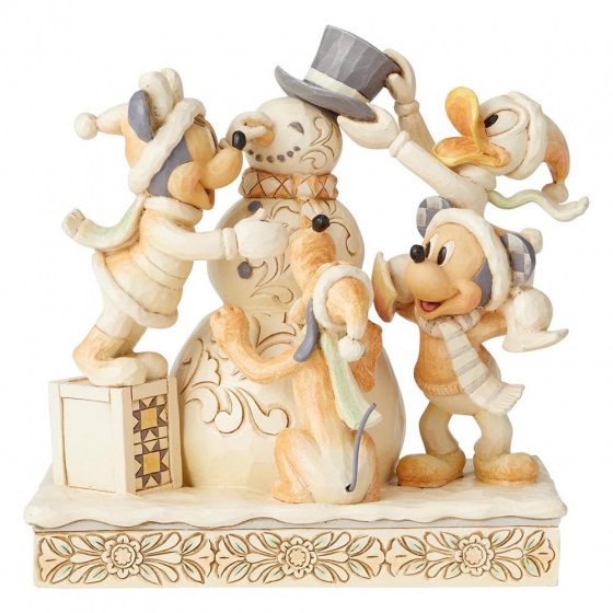 Disney figur Mickey og venner White Woodland